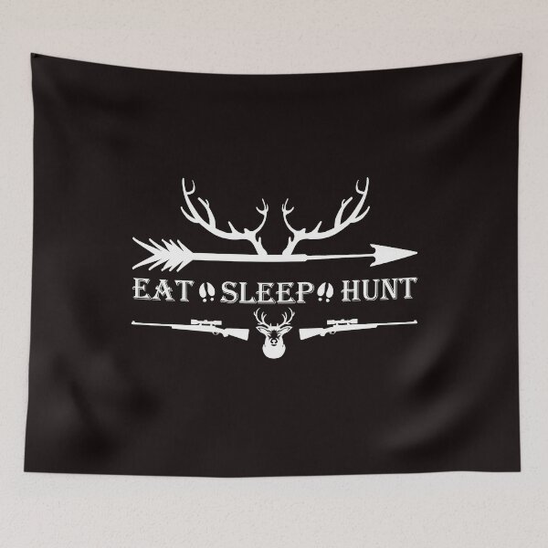 Item preview, Eat Sleep Hunt Repeat Funny Hunting Deer For Men designed and sold by ACHRAF877.