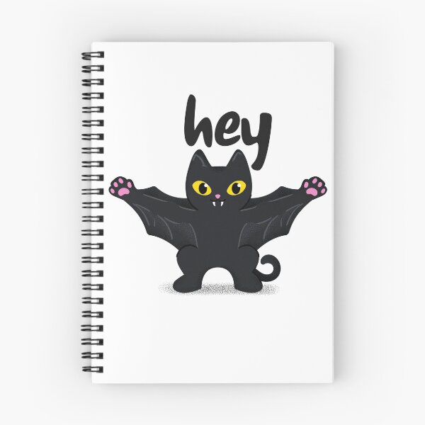 Item preview, cat says hey designed and sold by qofebean.