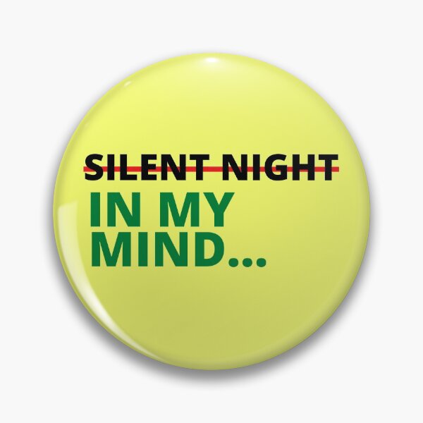 Item preview, SILENT NIGHT IN MY MIND designed and sold by Adnandar.