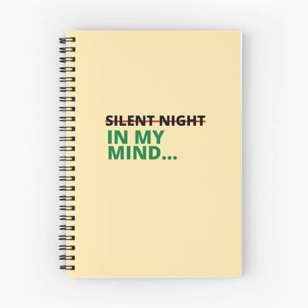 Item preview, SILENT NIGHT IN MY MIND designed and sold by Adnandar.