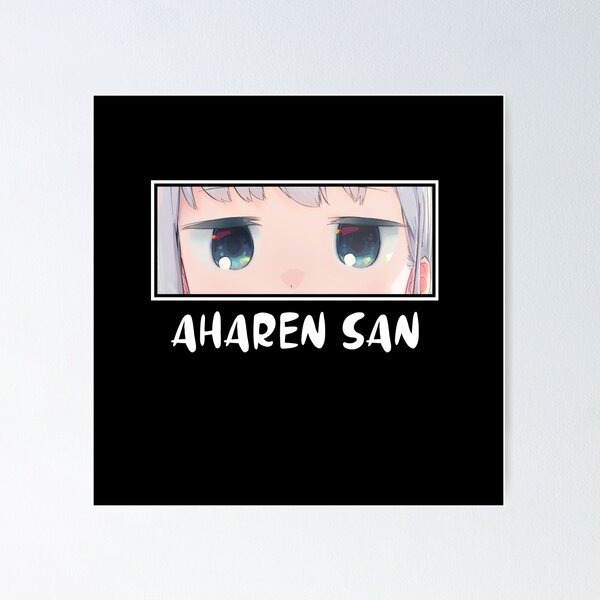 Aharen-San is Indecipherable Anime Minimalist Poster Colored