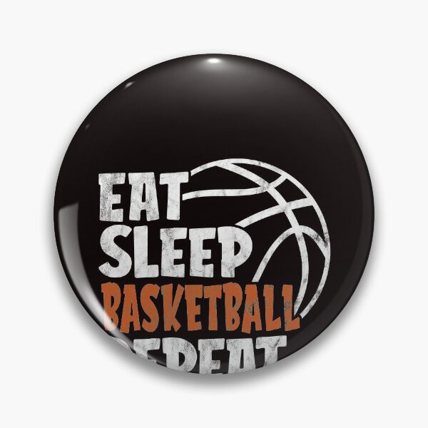 Item preview, Retro Funny Eat Sleep Basketball Repeat designed and sold by ACHRAF877.