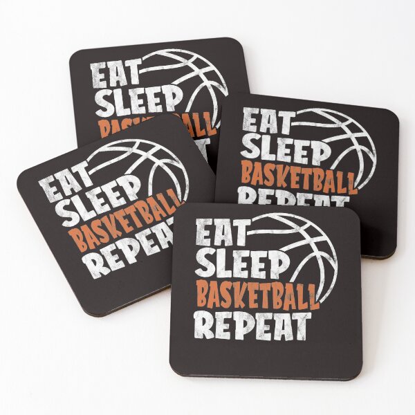 Aperçu de l'œuvre Retro Funny Eat Sleep Basketball Répéter créée et vendue par ACHRAF877.