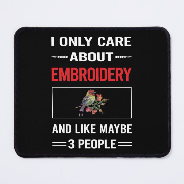 Item preview, Funny 3 People Embroidery Embroidering Embroider designed and sold by FifineCroteau.