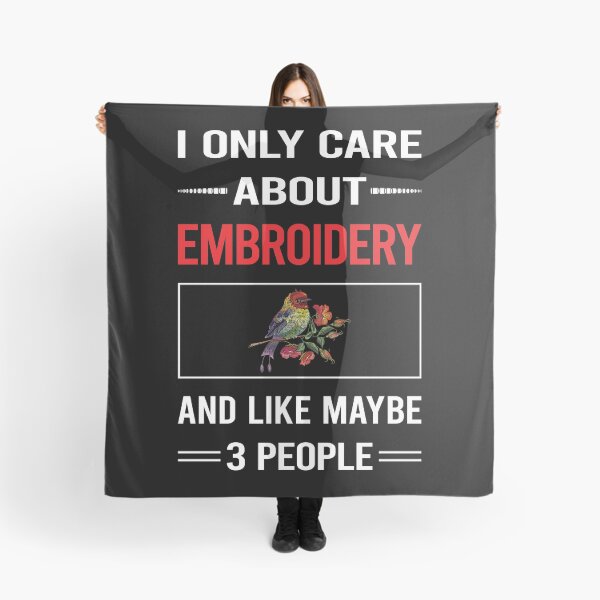 Item preview, Funny 3 People Embroidery Embroidering Embroider designed and sold by FifineCroteau.