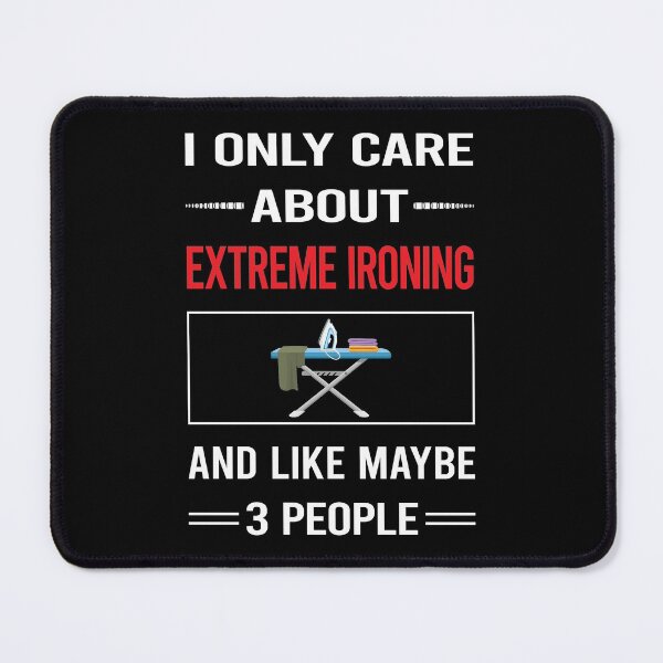 Item preview, Funny 3 People Extreme Ironing designed and sold by FifineCroteau.