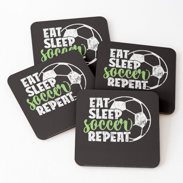 Item preview, Eat Sleep Soccer Repeat Funny Cool Sport Player designed and sold by ACHRAF877.