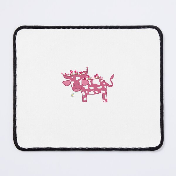 Item preview, Mushroom cow with daisy designed and sold by manatanna.