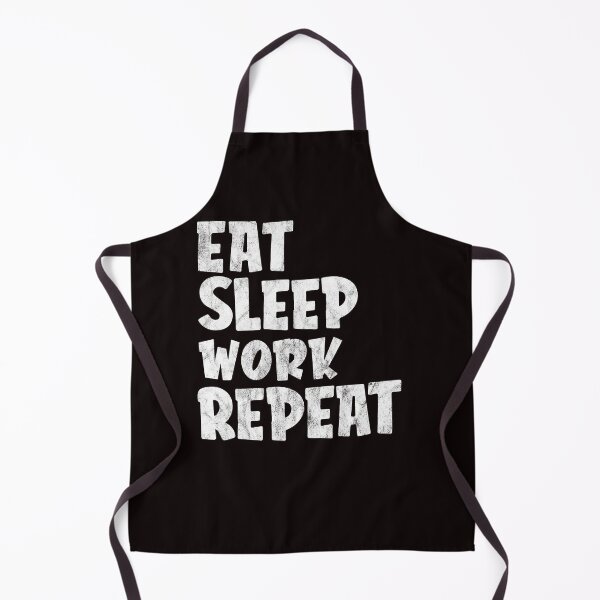 Item preview, Eat Sleep Work Repeat Funny Man Women Vintage Worker designed and sold by ACHRAF877.