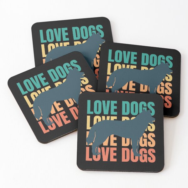 Item preview, Love Dogs - Retro Husky Lover Owner Gift designed and sold by mayamay0.