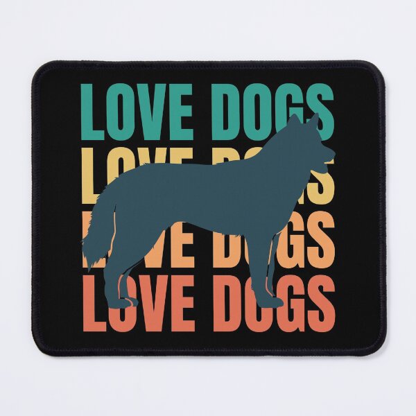 Item preview, Love Dogs - Retro Husky Lover Owner Gift designed and sold by mayamay0.