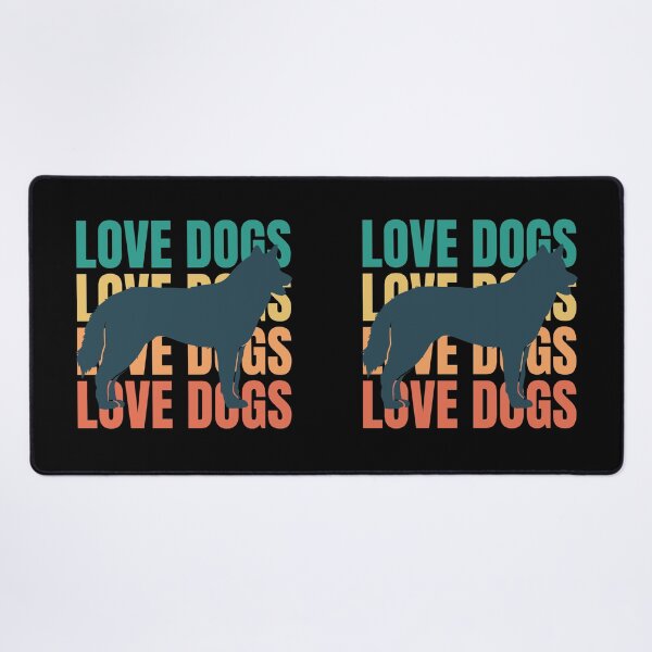 Item preview, Love Dogs - Retro Husky Lover Owner Gift designed and sold by mayamay0.