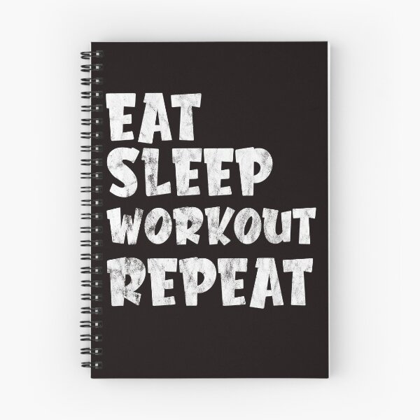 Item preview, Eat Sleep Workout Repeat Funny Work Out Gym Man Women designed and sold by ACHRAF877.