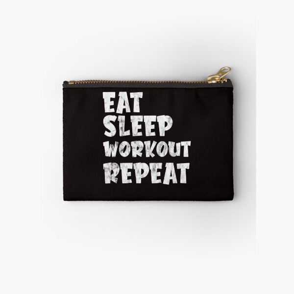 Item preview, Eat Sleep Workout Repeat Funny Work Out Gym Man Women designed and sold by ACHRAF877.