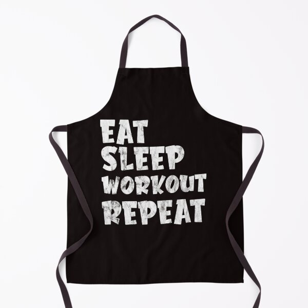 Item preview, Eat Sleep Workout Repeat Funny Work Out Gym Man Women designed and sold by ACHRAF877.