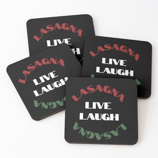Artikelvorschau, Live Lachen Lasagne entworfen und verkauft von Tifaprint.