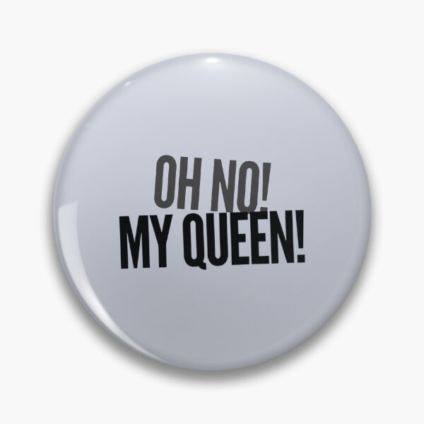 Item preview, Oh no, my queen! - Chess   designed and sold by NCSWOODART.
