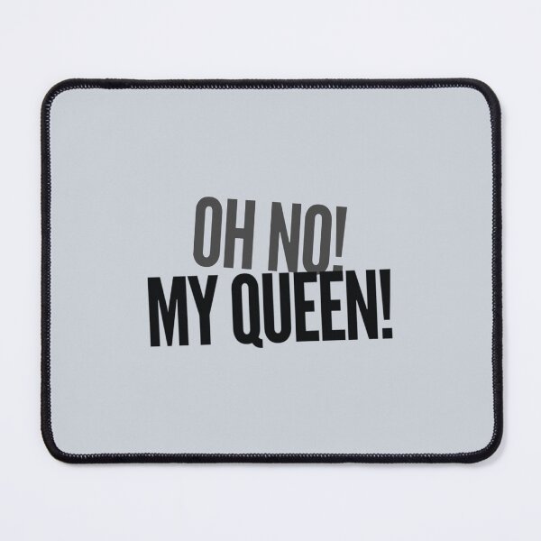 Item preview, Oh no, my queen! - Chess   designed and sold by NCSWOODART.