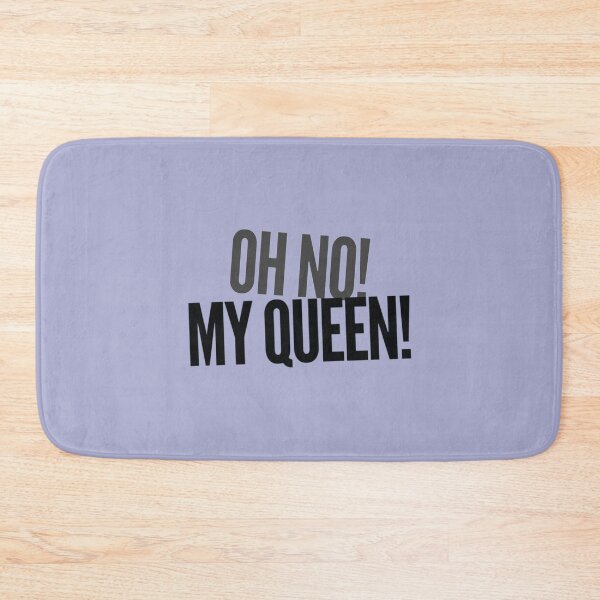 Item preview, Oh no, my queen! - Chess   designed and sold by NCSWOODART.