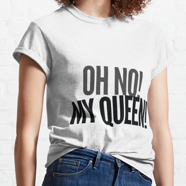 Item preview, Oh no, my queen! - Chess   designed and sold by NCSWOODART.