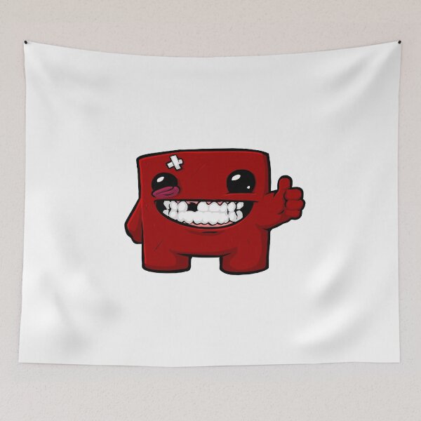 Item preview, super meat boy (SMB) forever inspired designed and sold by Bregustol.