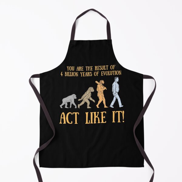 Item preview, Darwin Day Funny Evolution Sarcastic Quote designed and sold by dogeatdoug.
