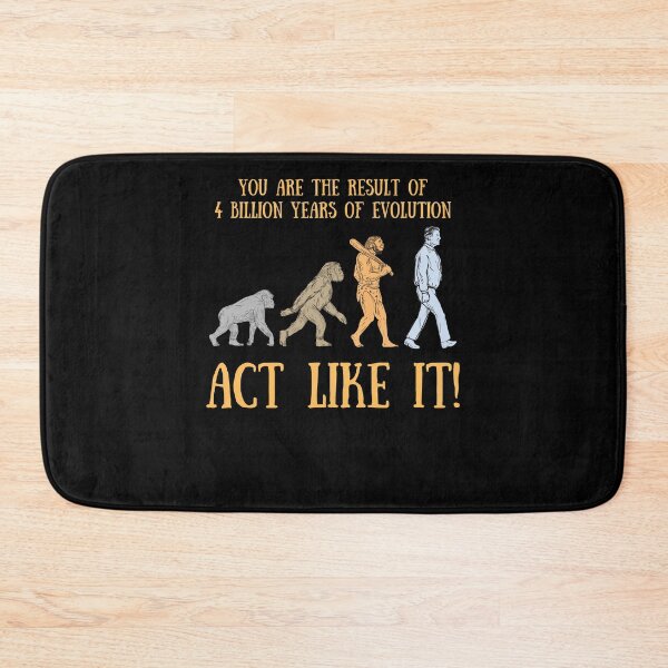 Item preview, Darwin Day Funny Evolution Sarcastic Quote designed and sold by dogeatdoug.