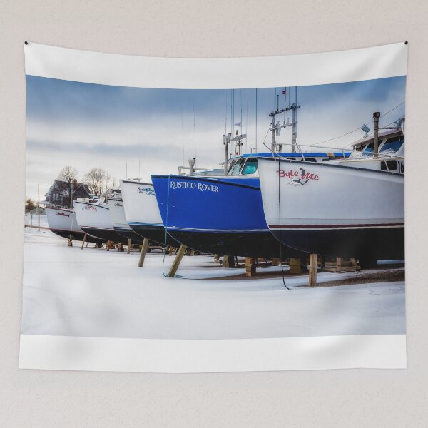 Item preview, North Rustico Fishing Boats PEI 7 designed and sold by Robert Alsop.