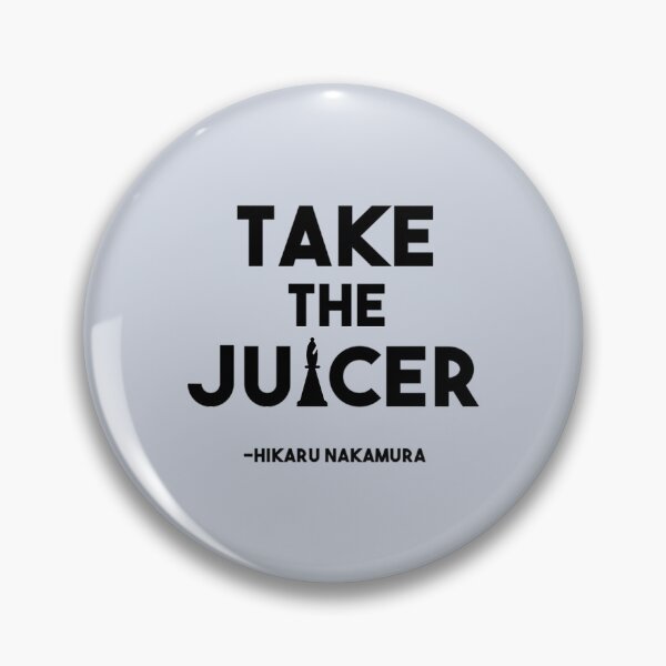 Item preview, Take the Juicer - Hikaru Nakamura Chess designed and sold by NCSWOODART.