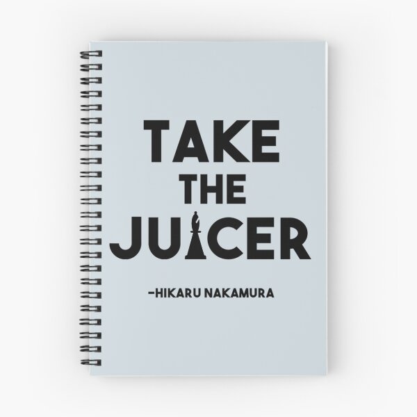 Item preview, Take the Juicer - Hikaru Nakamura Chess designed and sold by NCSWOODART.