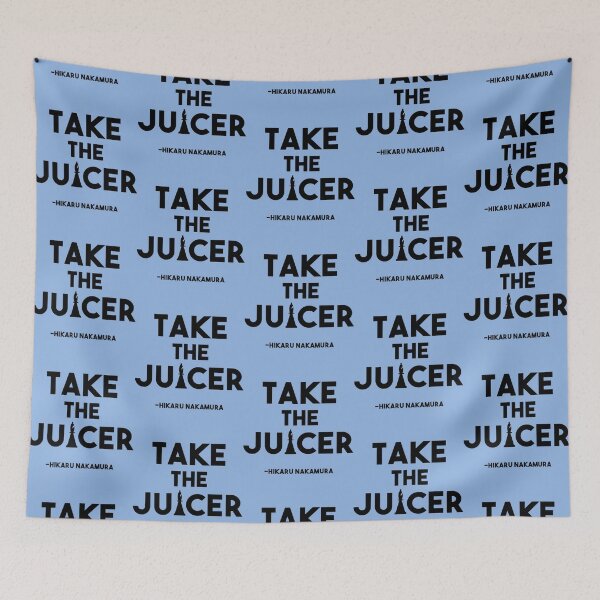 Item preview, Take the Juicer - Hikaru Nakamura Chess designed and sold by NCSWOODART.