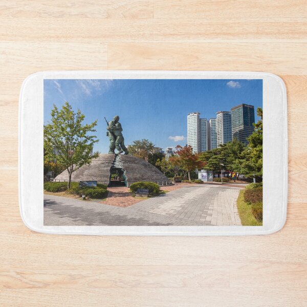Item preview, The 'Statue of Brothers' at the War Memorial of Korea Museum, Seoul, South Korea designed and sold by SnapTPhotograph.