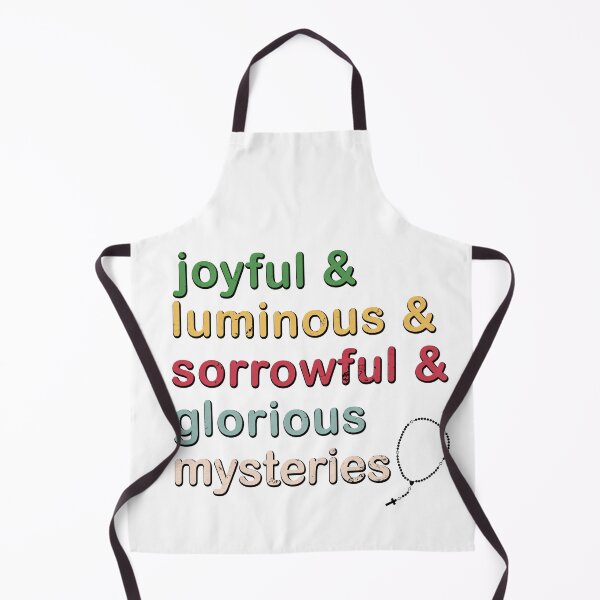 Item preview, joyful & luminous & sorrowful & glorious mysteries of the rosary designed and sold by Brasilia.