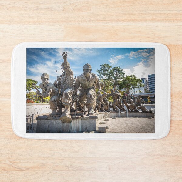 Item preview, Statue of South Korean war soldiers at the War Memorial of Korea Museum, Seoul designed and sold by SnapTPhotograph.