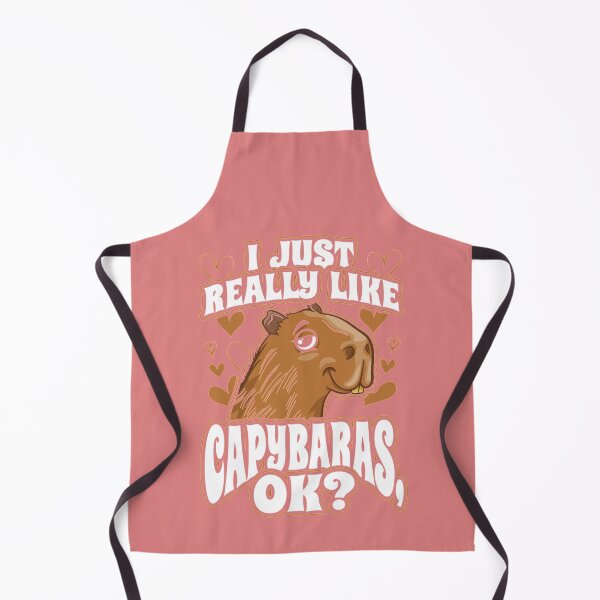 Item preview, I Just Really Like Capybaras OK   designed and sold by RainSilver.