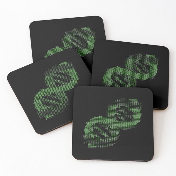 Item preview, DNA emoji Ascii Art designed and sold by CodingStore  ★★★★★.