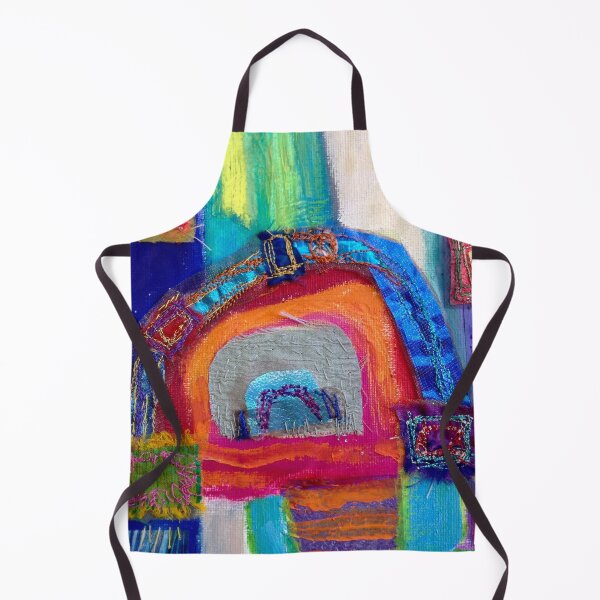 Item preview, Audaz abstracto en azul, rosa y naranja designed and sold by Claire Cooper-Walsh.