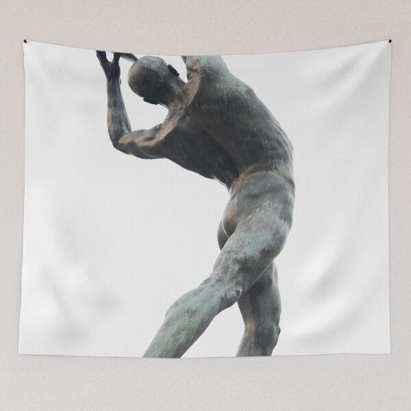 Item preview, Olympic Discus Thrower Statue #2 #wall #art designed and sold by Anita's & Bella's Art.