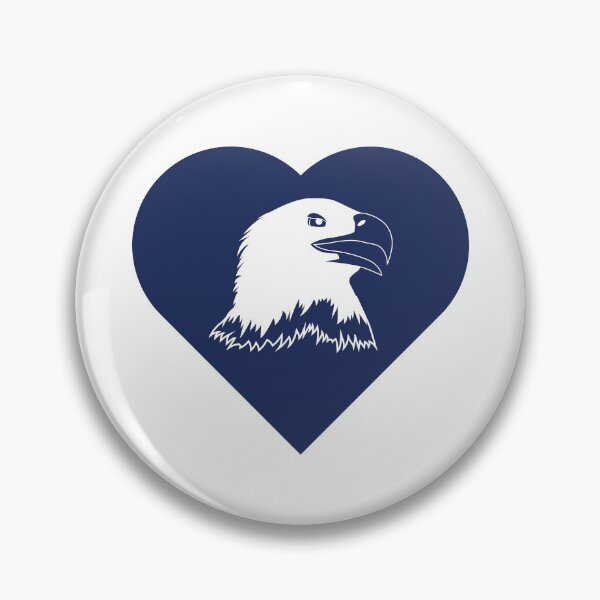Item preview, Eagle Mascot Cares Navy designed and sold by cmd-art.