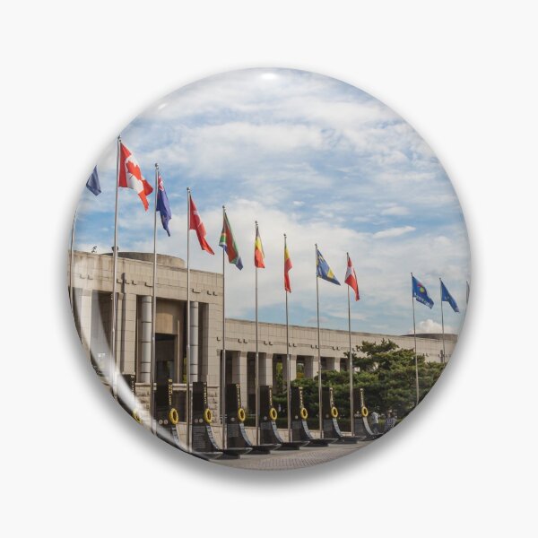 Item preview, Flags at the War Memorial of Korea Museum, Yongsan-dong, Seoul, South Korea designed and sold by SnapTPhotograph.