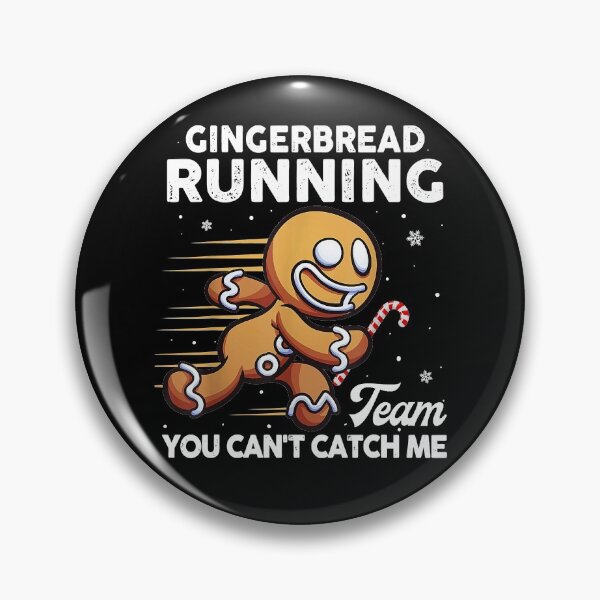 Item preview, Gingerbread Running Team You Can't Catch Me designed and sold by RobertJason.
