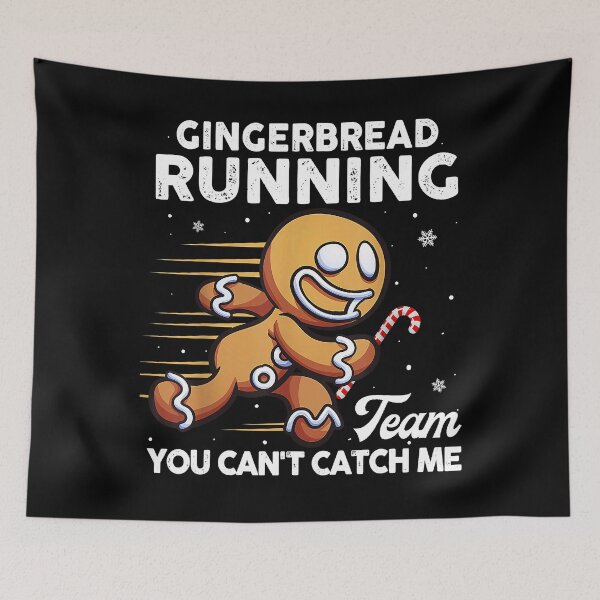 Item preview, Gingerbread Running Team You Can't Catch Me designed and sold by RobertJason.