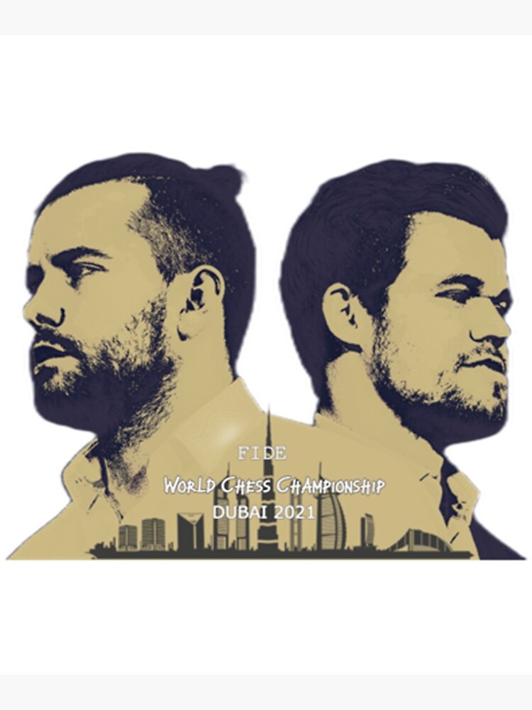 "World Chess Championship " Poster for Sale by NCSWOODART Redbubble