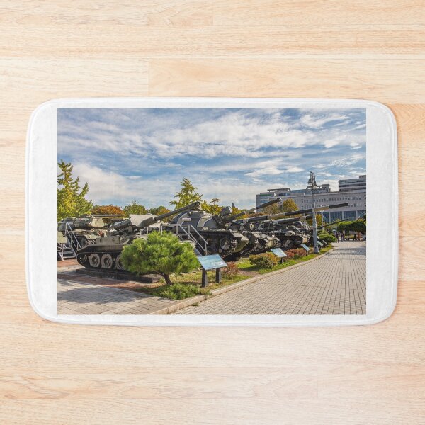 Item preview, A row of Tanks at the War Memorial of Korea Museum, Yongsan-dong, Seoul, South Korea. designed and sold by SnapTPhotograph.