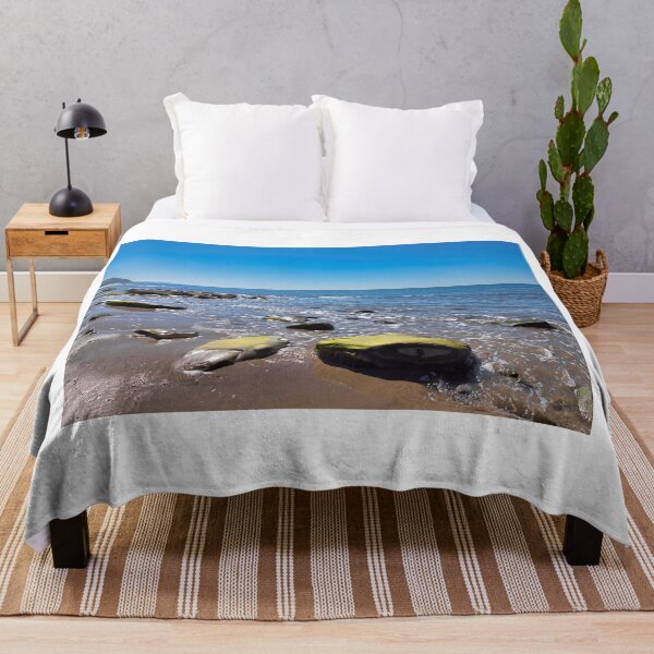 Item preview, Algae Covered Rocks at Charmouth Dorset designed and sold by Dorset Girl.