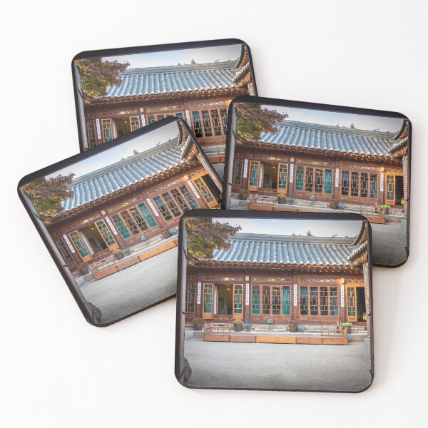 Item preview, Courtyard of a museum in the Bukchon Hanok Village in Seoul, South Korea designed and sold by SnapTPhotograph.