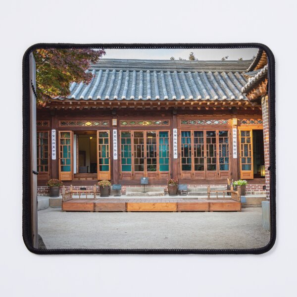Item preview, Courtyard of a museum in the Bukchon Hanok Village in Seoul, South Korea designed and sold by SnapTPhotograph.