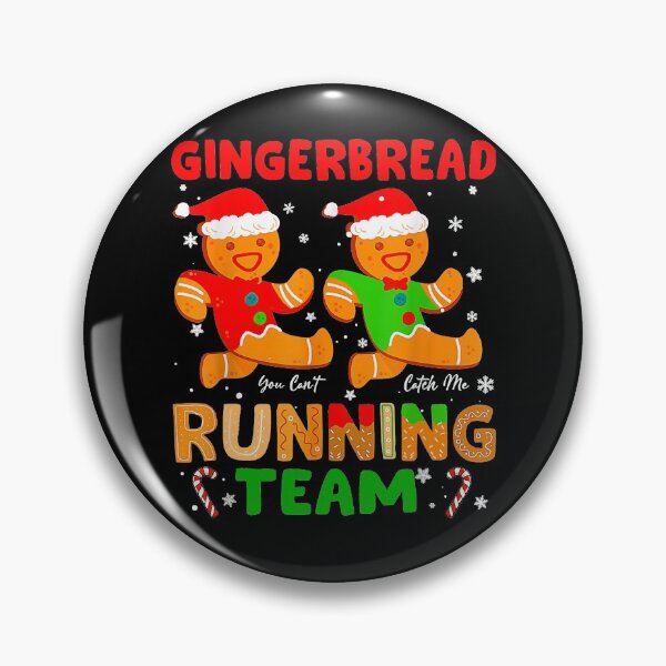 Item preview, Gingerbread Running Team Gingerbread Cookie Christmas Pajama designed and sold by RobertJason.