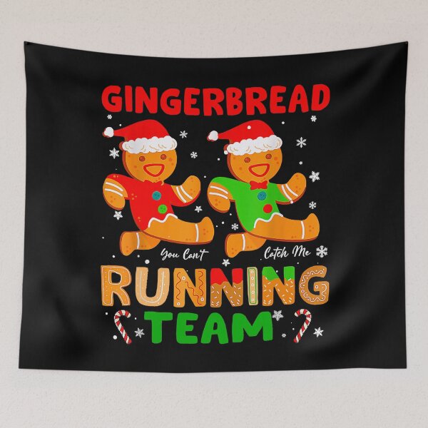Item preview, Gingerbread Running Team Gingerbread Cookie Christmas Pajama designed and sold by RobertJason.