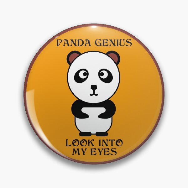 Item preview, Panda Genius - Look Into My Eyes - This Genius Panda Might Hypnotize You designed and sold by Rocketman2017.